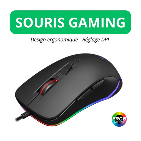 souris gamer rgb